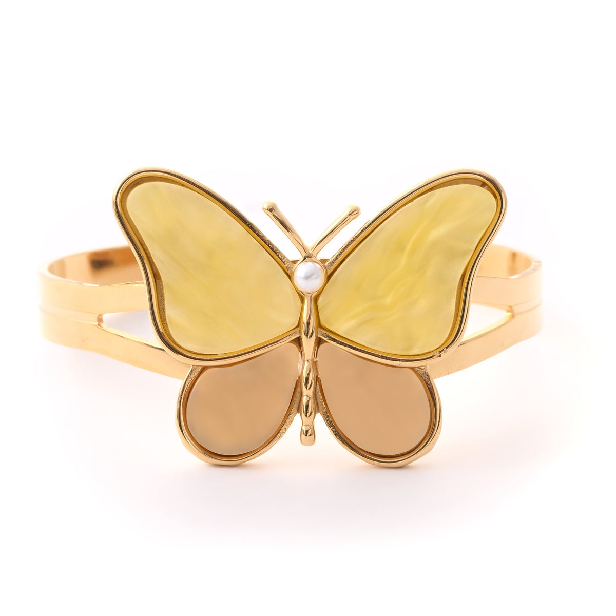 Elegant Gold Butterfly Bracelet