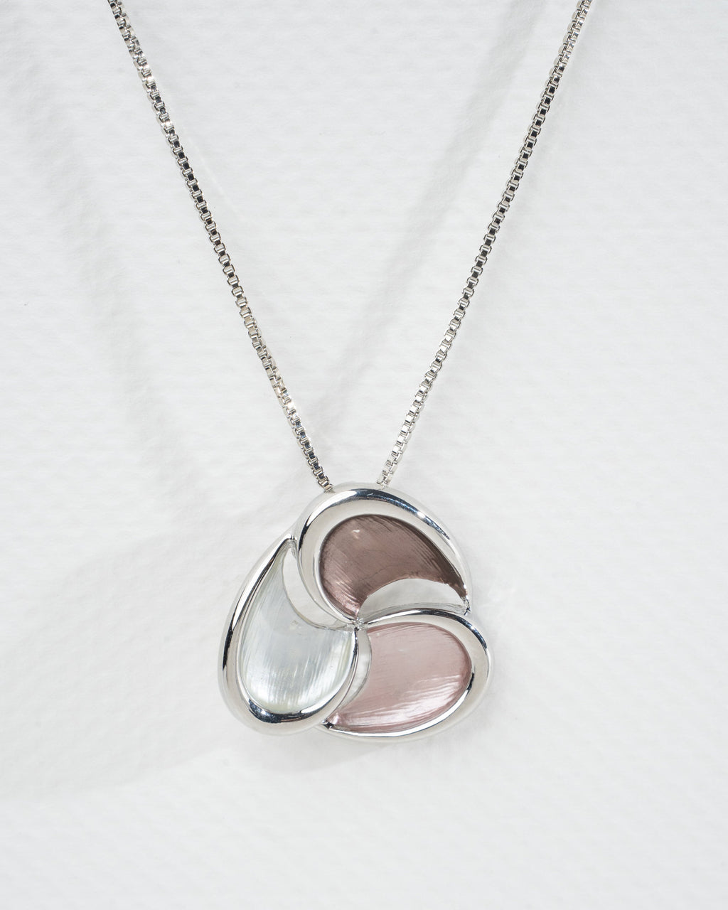 Elegant Tricolor Teardrop Jewelry Set