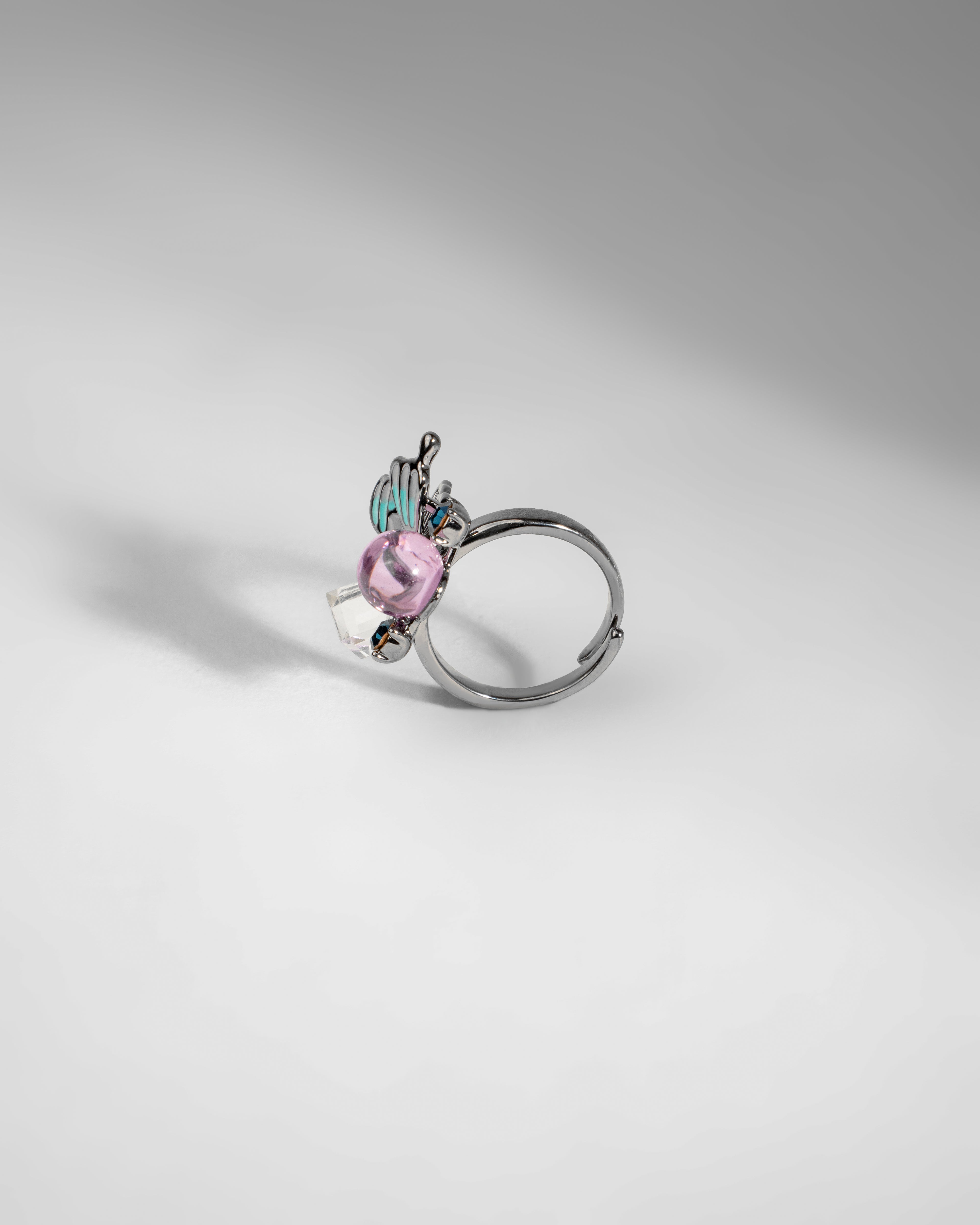 Enchanted Butterfly Crystal Brooch Pin