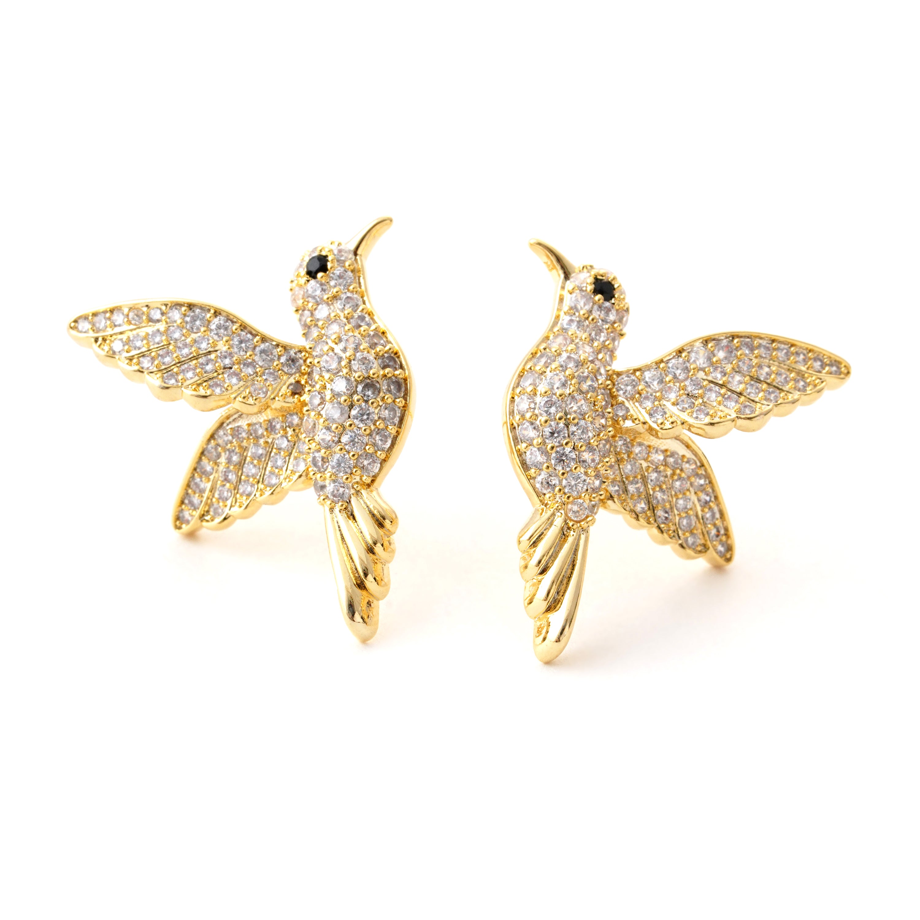 Golden Bird Earrings