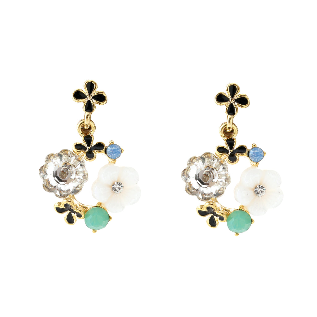 Enchanted Garden Floral Earrings