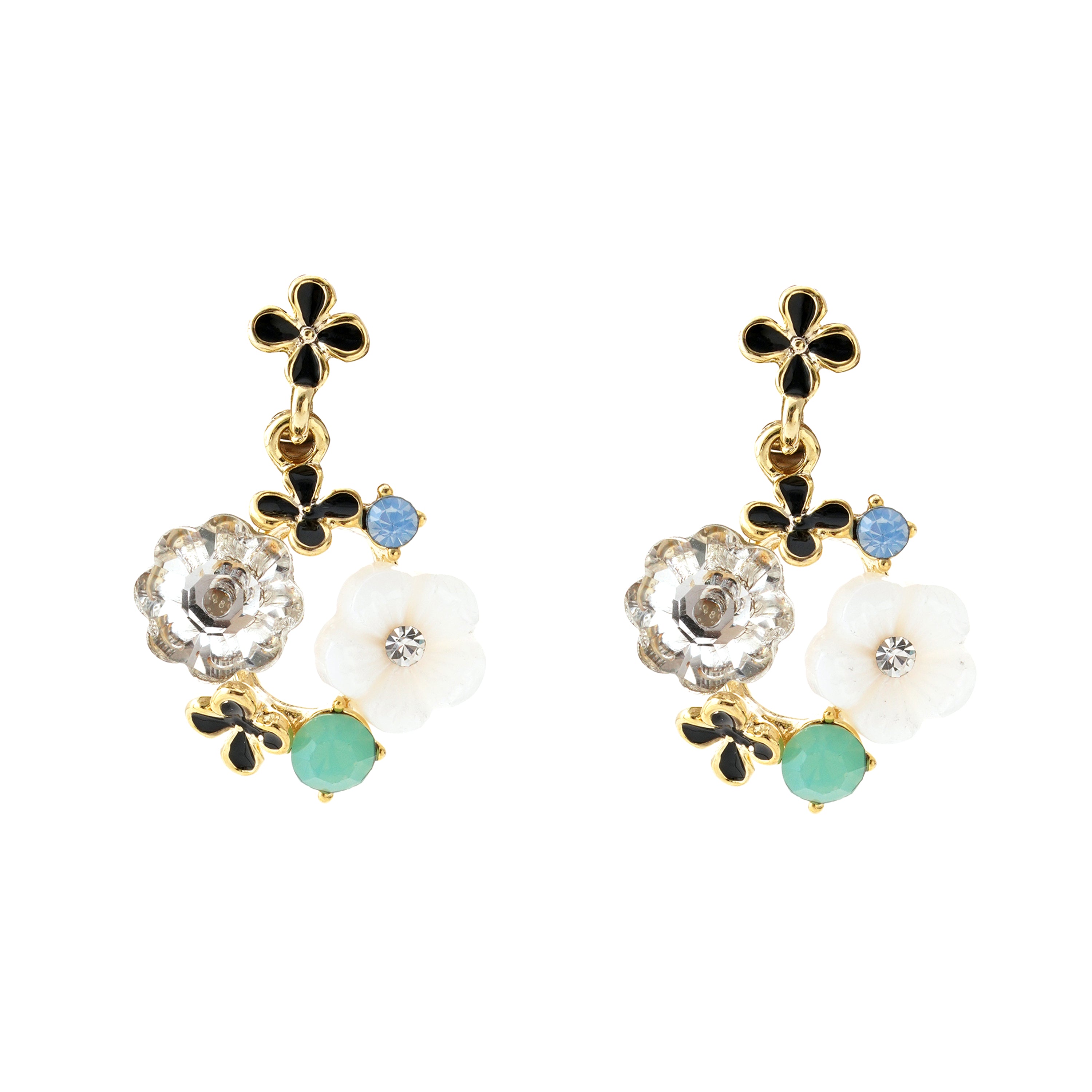 Enchanted Garden Floral Earrings