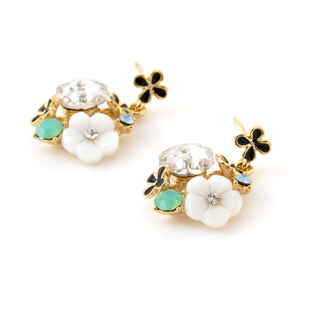 Enchanted Garden Floral Earrings
