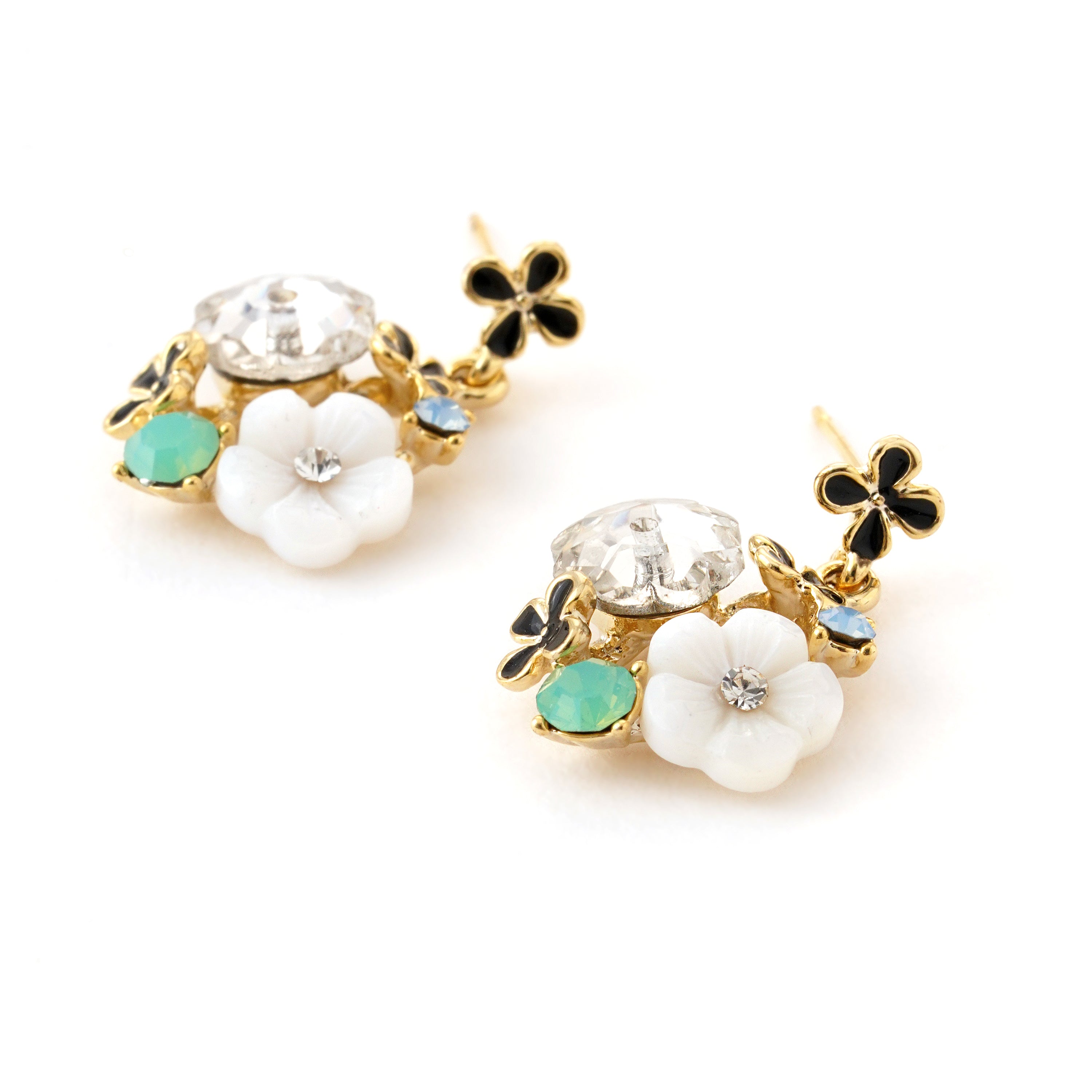 Enchanted Garden Floral Earrings