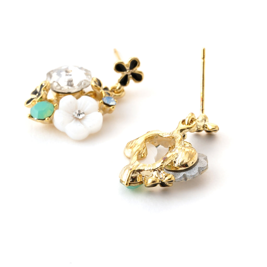 Enchanted Garden Floral Earrings