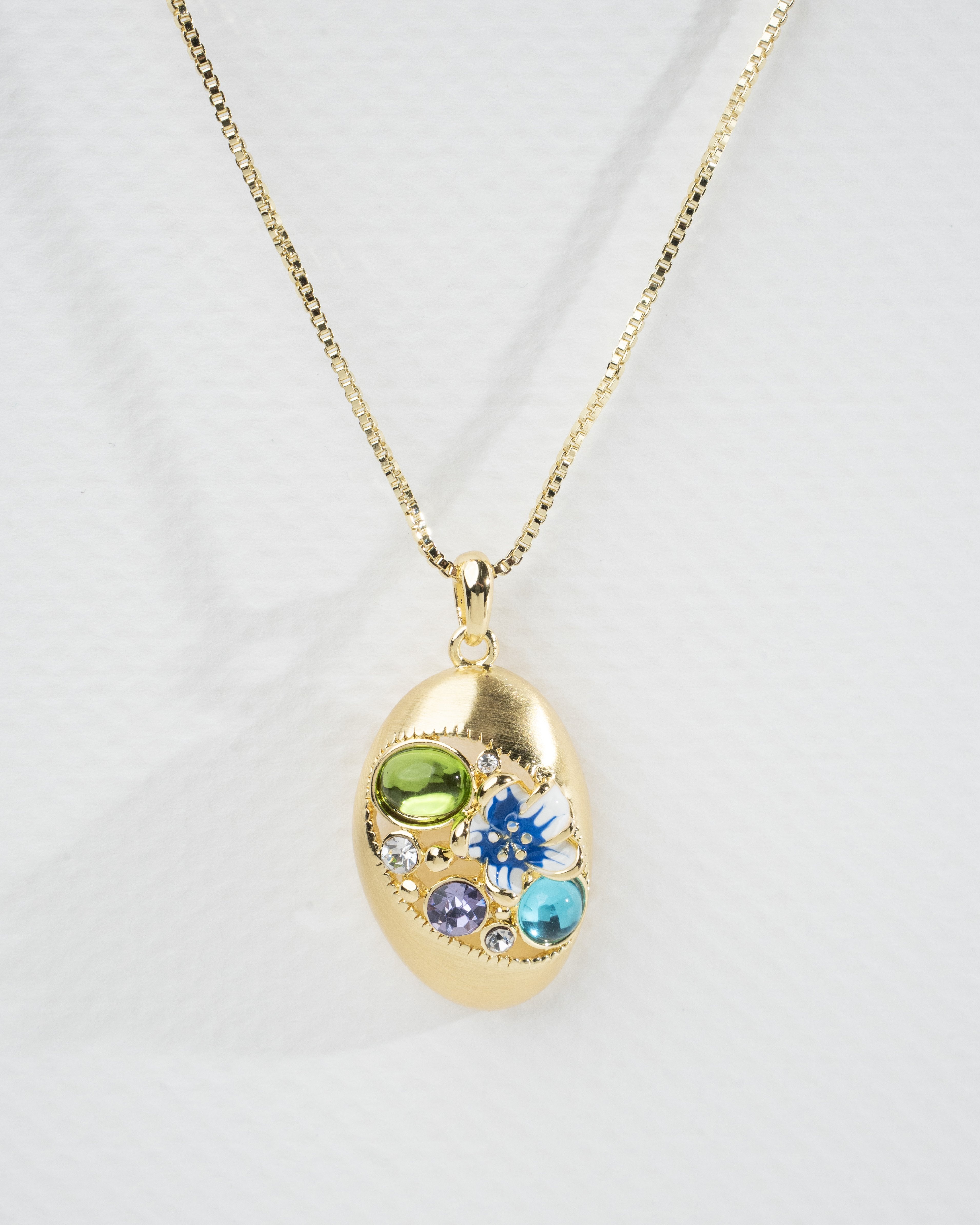 Elegant Multicolor Gemstone Jewelry Set