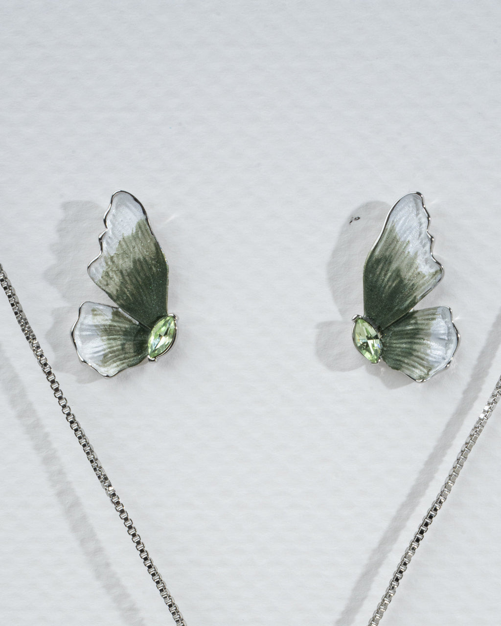 Enchanted Forest Butterfly Jewelry Set