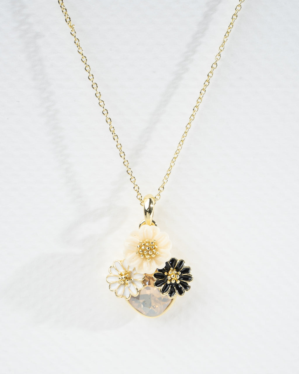 Floral Elegance Gold-Plated Jewelry Set